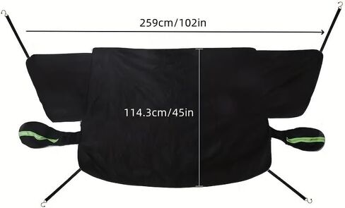 Universal Car Windshield Magnetic Snow Cover, Frost Cover with Side Window and Mirror Protector in Saudi Arabia