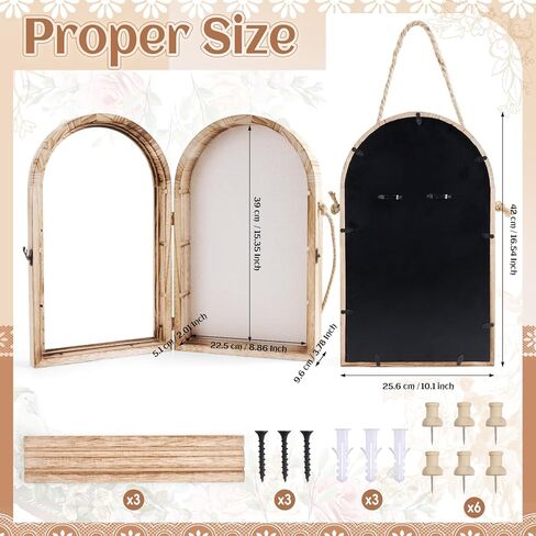 إطار صندوق الظل مقاس 10 × 16 حافظة عرض ذاكرة كبيرة مقوسة مع أرفف خلفية من الكتان قابلة للإزالة وواجهة أكريليك، إطار صورة تذكاري للباقة والصور والميداليات والتذكارات، هدية تذكارية in Kuwait