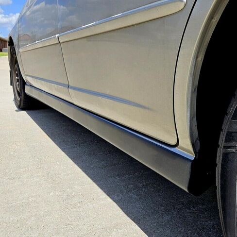 Side Skirts Extension Fit for H0NDA Civic 2001-2005 Coupe Sedan 2Dr / 4Dr RS Style in Saudi Arabia