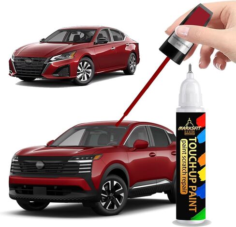طلاء ثلاثي الطبقات باللون الأبيض اللؤلؤي (QAB) لسيارة Nissan Exact Match-Chips and Nicks 2 في 1 قلم طلاء السيارة للخدش لـ/Juke/Leaf/Maxima/Murano/NV/Rogue/370Z/Altima/Armada/Cube/GT-R in Kuwait
