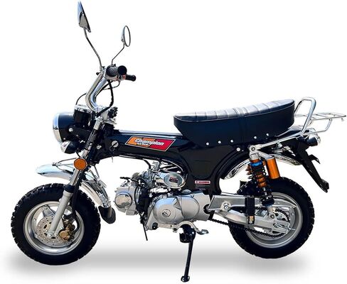 BELMONTE BIKES 125cc Monkey Bike, 4-Speed Semi-Automatic, Mini Moto Motorcycle, CT70 Moto, Low Seat Height, Newest LX Model, LED Headlights, Upgraded Tires, Upgraded Suspension, Street Legal in Saudi Arabia