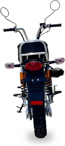 BELMONTE BIKES 125cc Monkey Bike, 4-Speed Semi-Automatic, Mini Moto Motorcycle, CT70 Moto, Low Seat Height, Newest LX Model, LED Headlights, Upgraded Tires, Upgraded Suspension, Street Legal in Saudi Arabia