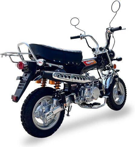 BELMONTE BIKES 125cc Monkey Bike, 4-Speed Semi-Automatic, Mini Moto Motorcycle, CT70 Moto, Low Seat Height, Newest LX Model, LED Headlights, Upgraded Tires, Upgraded Suspension, Street Legal in Saudi Arabia