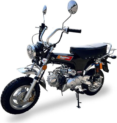 BELMONTE BIKES 125cc Monkey Bike, 4-Speed Semi-Automatic, Mini Moto Motorcycle, CT70 Moto, Low Seat Height, Newest LX Model, LED Headlights, Upgraded Tires, Upgraded Suspension, Street Legal in Kuwait