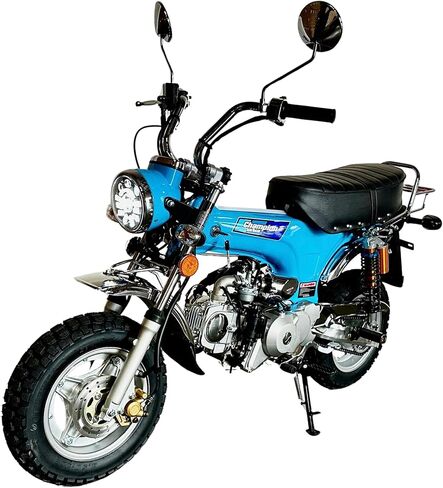 BELMONTE BIKES 125cc Monkey Bike, 4-Speed Semi-Automatic, Mini Moto Motorcycle, CT70 Moto, Low Seat Height, Newest LX Model, LED Headlights, Upgraded Tires, Upgraded Suspension, Street Legal in Saudi Arabia