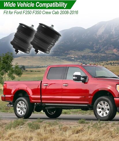 Silicone Body Mount Bushings Bolt Kit Fit for Ford F250 F350 Crew Cab 2008-2016 Replace W715132S439K 2L1Z78101C58AA W712879S439, 8 Pcs Black in Saudi Arabia