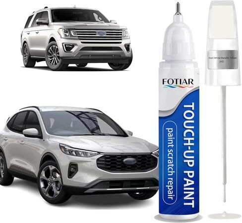 طلاء متفحم رمادي معدني M7 يعمل باللمس لسيارة Ford- طقم تصليح الخدوش المطابق تمامًا 2 في 1 قلم طلاء السيارة الفاخر للرقائق والنكات in Kuwait