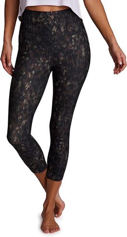 RBX Active Women's Capri Leggings with Pockets, Quick Drying Squat Proof Cropped Workout Tights with High Waistband in Saudi Arabia