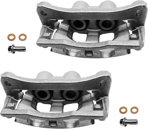 Rear Brake Caliper with bracket Compatible with 2002-2006/2013-2022 Nissan Altima, 2003-2006/2019-2022 Nissan Maxima, Rear Left Rear Right calipers, 19-B2780 & 19-B2781, 2 Pcs in Saudi Arabia