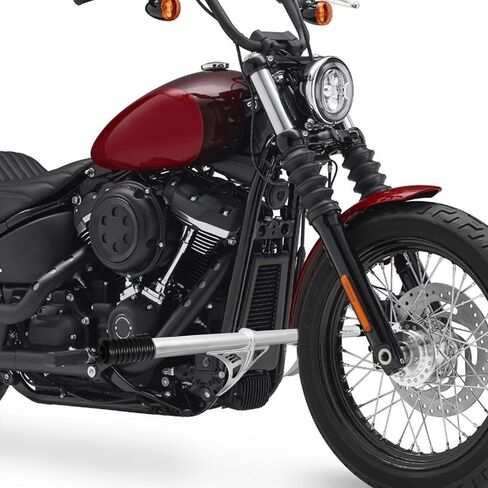 Wsays 1.25" Front Engine Guard Highway Peg Crash Bars Compatible with Harley Softail Street Bob FXBB Low Rider FXLR FXLRS FXLRST FXST 2018-2025, Chrome in Saudi Arabia