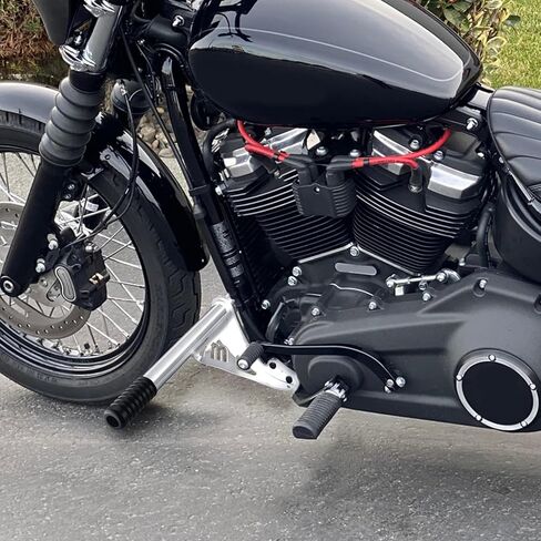 Wsays 1.25" Front Engine Guard Highway Peg Crash Bars Compatible with Harley Softail Street Bob FXBB Low Rider FXLR FXLRS FXLRST FXST 2018-2025, Chrome in Saudi Arabia