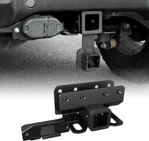 Mabett 2" Tow Trailer Hitch Receiver for Ford Bronco 2026，2021–2025 2/4-Door, Seamless Steel Rear Bumper Mount for Towing, Cargo Carriers & Bike Racks (Not for Sport) in Saudi Arabia
