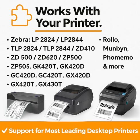 2"x1" Direct Thermal Barcode Labels for FBA, 24 Rolls (1300/Roll) 31200 Labels, 1" Core White Waterproof Perforated Address Label for Zebra, Rollo, MUNBYN Printers in Saudi Arabia