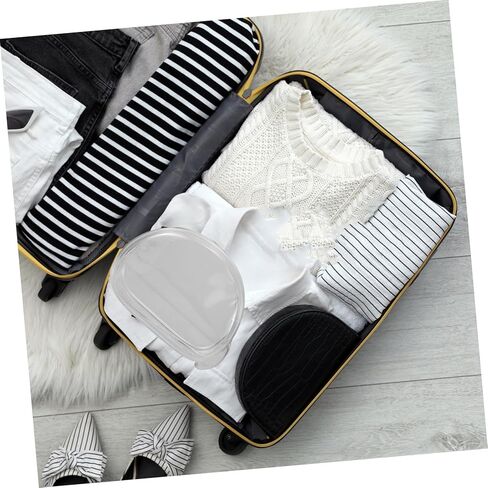 Underwear Bag Set 2-pack Lingerie Storage Bag Travel Organizer Bra Protector Zipper Closing Compact Packing Accessory for Women in Saudi Arabia