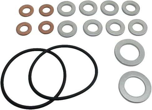 New Oil Filter Cover O-Ring And Drain Plug Washer Kit For Honda CRF150R CRF150RB CRF250R CRF250X CRF450R CRF450X Pit Dirt Bike in Saudi Arabia
