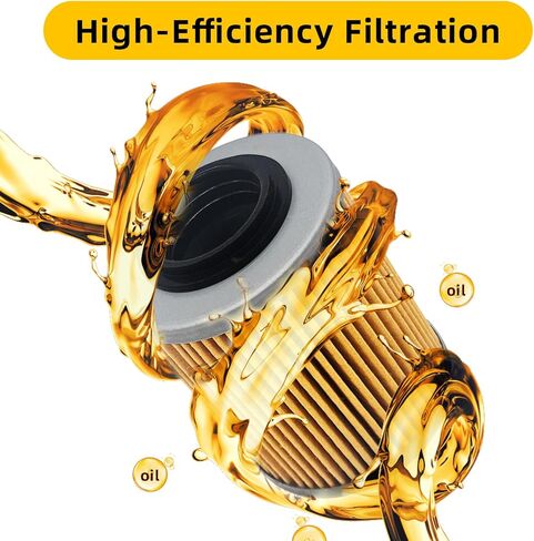 420256188 Oil Filter & O-Ring Fits CFMOTO Cforce Zforce Uforce 400 500 600 800 900 950 1000 UTV ATV, and Can-Am Outlander Renegade, Replaces 0800-011300-00030, 0800-011300-0004, 711256188 (3 PCS) in Kuwait