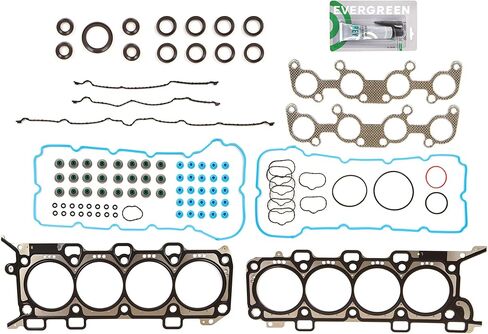 Evergreen SA-5494169311-2 Full Gasket Set Bearings Rings Fit 11-14 Ford F-150 Mustang GT 5.0 DOHC in Saudi Arabia