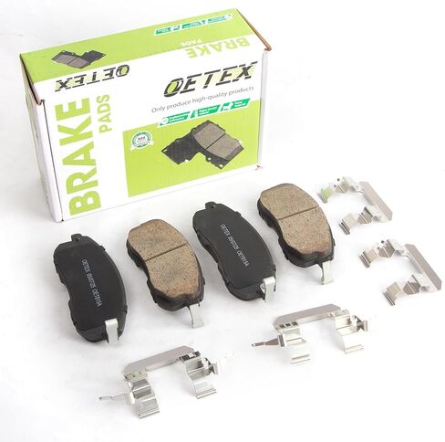 Front Ceramic Brake Pads Compatible with Chevy Silverado 1500 (1999-2006), Tahoe, Suburban, GMC Sierra & Astro - Replaces D785 in Saudi Arabia