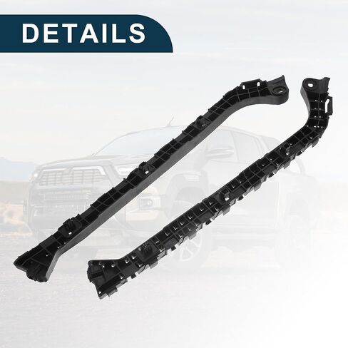 دعامة دعم المصد لسيارة Honda Civic Sedan متينة رقم 71598TEAT01/71593TEAT01 | دعامة تثبيت المصد الخلفي الأيسر والأيمن باللون الأسود، زوج واحد in Saudi Arabia