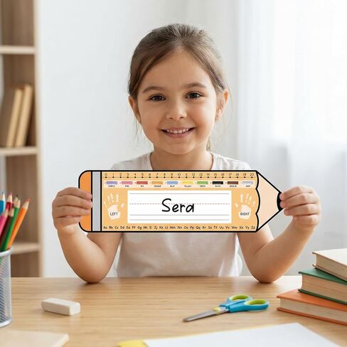 36 PCS Desk Name Tags for Classroom Colorful Students Name Plates for Desks 14 x 3.9 Inch Preschool, 1st, 2nd & 3rd Grade Teacher Nameplates for Student Desks Pastel Nametags in Saudi Arabia