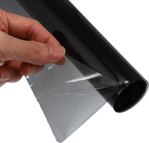 X AUTOHAUX Car Window Tint Film 25% VLT 50x600cm Car Window Tint Universal Fit Protection Privacy Heat Block Scratch Resistant in Saudi Arabia