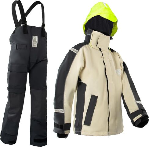 سترة نسائية للإبحار الساحلي وسروال مريلة مقاومة للماء، هيكل صلب قابل للتنفس، معدات متينة in Kuwait