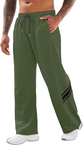 ZAFUL Y2K Men's Sweatpants Cargo Pants for Men Elastic Drawstring Parachute Pants Lounge Pants in Saudi Arabia