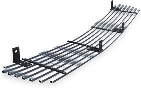Off Roader eGrille Premium Stainless Steel Chrome 8x6 Horizontal Billet Grille Compatible with GMC Jimmy & Sonoma 1998-2003 Main Upper BGC-8G4953L in Saudi Arabia