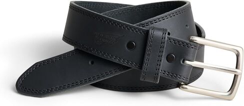 حزام عمل أساسي للرجال من Red Wing Shoes، جلد محبب بالكامل مقاس 1.5 سم، وإبزيم شريط الكعب in Kuwait