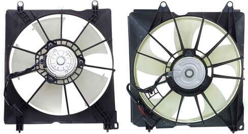 Replacement Cooling Fan Assembly Pair Fits Acura TLX 2017-2018 2.4L Driver and Passenger in Saudi Arabia