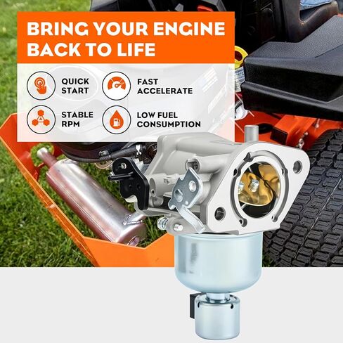 Hipa 16 853 21-S Carburetor for Kohler 7000 Series Kohler KT725 KT730 KT735 KT740 KT745 23HP 24HP 25HP 26HP Engine Lawn Tractor Replaces 1685321-S 32 853 61-S in Saudi Arabia