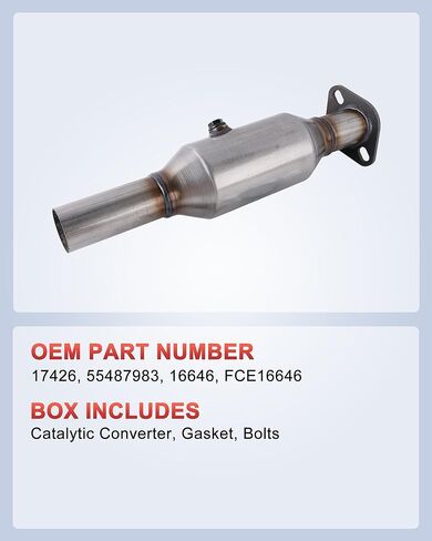 17426 Catalytic Converter Replacement for Kia Rondo 2.0L L4 2014-2015, Soul 2014-2016 and Hyundai Tucson 2014-2016, Elantra/Elantra GT 2014-2017, Santa FE 2013-2016 in Kuwait
