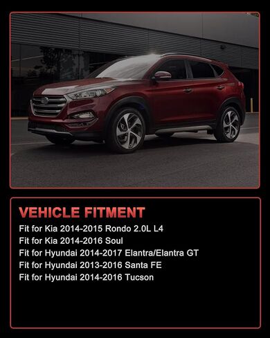 17426 Catalytic Converter Replacement for Kia Rondo 2.0L L4 2014-2015, Soul 2014-2016 and Hyundai Tucson 2014-2016, Elantra/Elantra GT 2014-2017, Santa FE 2013-2016 in Kuwait