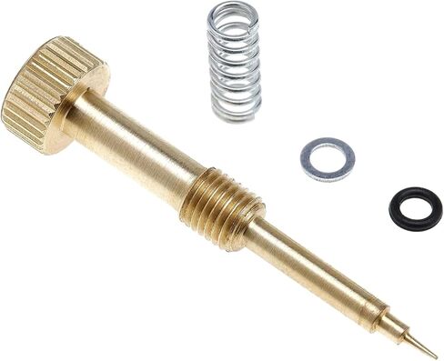 Brass Air Carburetor Adjust Fuel Mixture Screw Replacement Motorcycle Acceosries Compatible for CV40 CVK34 Air Carburetor Air Fuel Mixture Screw Kit Quick Fixing Brass Mixture Screw Set in Saudi Arabia