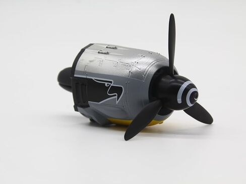 Fw-190 WWII Fighter Plane Car Air Freshener Vent Clip - Long Lasting 30-Day Cologne Scent, Rotating Propeller Odor Eliminator, Aviation Themed Auto Diffuser in Saudi Arabia