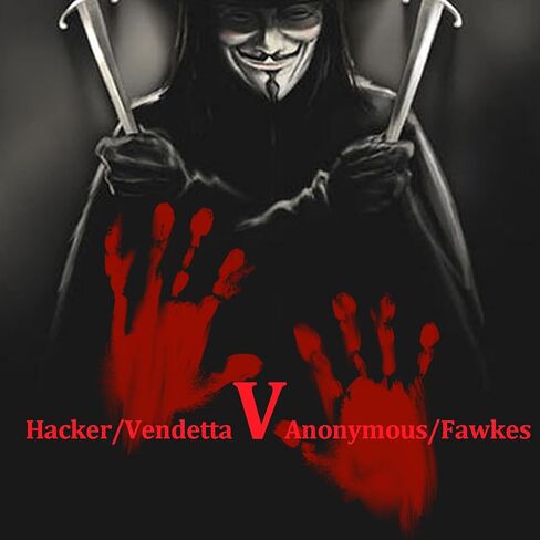 5 Pack of V for Vendetta Mask, Guy Fawkes Anonymous Hackers Mask for Cosplay, V for Vendetta Costume Theme Parties Halloween Collections Gifts, One Size Fits Most in Saudi Arabia
