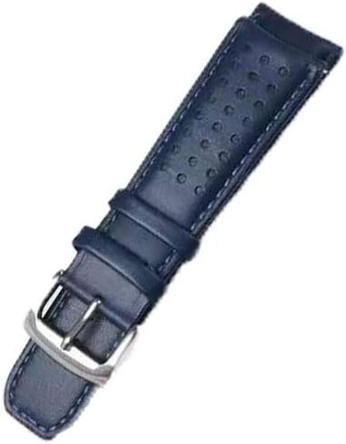 For Citizen Blue Angels Watch Band AT8020-03L AT9031-52L Leather Strap 23mm Blue With Blue line in Saudi Arabia