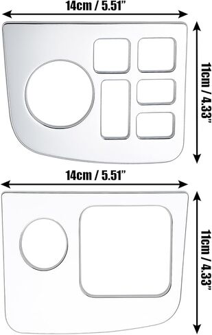 For GL 1800 Chrome 2001-2010 Replacement Motorcycle Left & Right Navigation Control Panel Accent Fairing Sequin Accessories For Honda Goldwing GL1800 2002 2003 2004 2005 2006 2007 2008 2009 in Saudi Arabia