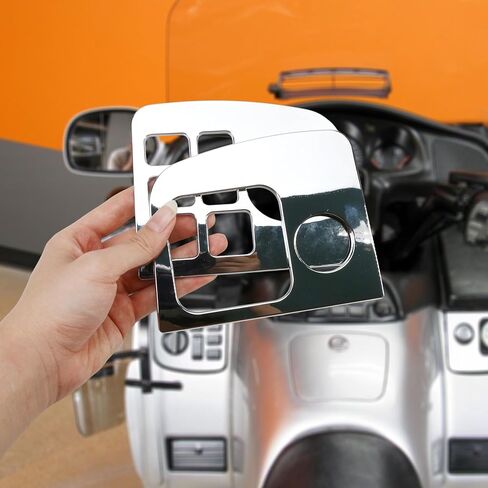 For GL 1800 Chrome 2001-2010 Replacement Motorcycle Left & Right Navigation Control Panel Accent Fairing Sequin Accessories For Honda Goldwing GL1800 2002 2003 2004 2005 2006 2007 2008 2009 in Saudi Arabia