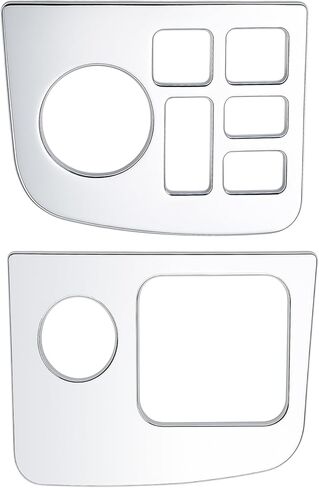 For GL 1800 Chrome 2001-2010 Replacement Motorcycle Left & Right Navigation Control Panel Accent Fairing Sequin Accessories For Honda Goldwing GL1800 2002 2003 2004 2005 2006 2007 2008 2009 in Saudi Arabia