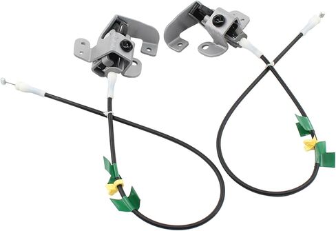 Rear Left and Right Side Upper Door Lock Latch with Cable Assembly for Ford Ranger 1998-2011 in Saudi Arabia