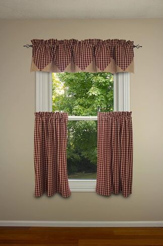 ديكورات منزلية بدائية ستارة النبيذ الكلاسيكية الريفية مقاس 72 × 14 in Kuwait