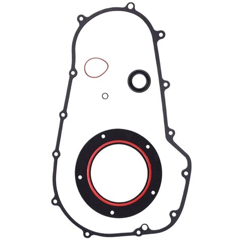 طقم حشيات الغطاء الأساسي للدراجة النارية JGI-25700378-K متوافق مع Road King FLHR Electra FLHT FLTRU FLHX CVO Street FLRT in Kuwait