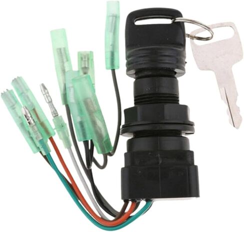 Ignition Key Switch Assembly 37110-92E01 37110-99E00 Compatible with Outboards Engine Motors in Saudi Arabia