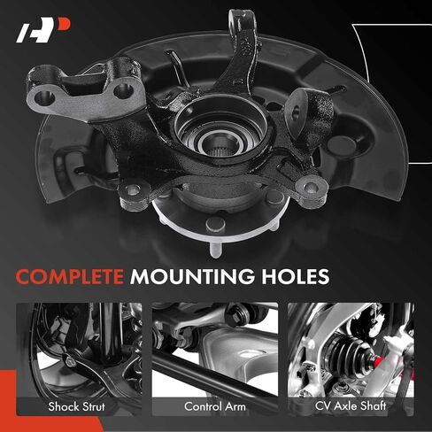 A-Premium Front Steering Knuckle & Wheel Bearing Hub Assembly Compatible with Toyota Avalon 2013 2014 2015 2016, 2.5L 3.5L, Left Driver Side in Kuwait