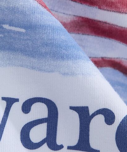 تي شيرت Vineyard Vines للرجال مطبوع عليه علم البحر اللامع بأكمام طويلة وجيب in Kuwait