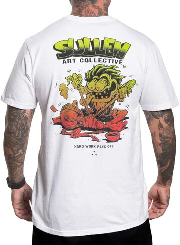 تي شيرت Sullen Men's Weirdo Rotary World Tattoo Day 2025 Lifestyle Graphic Premium بأكمام قصيرة in Saudi Arabia