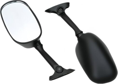 زوج مرآة الرؤية الخلفية السوداء مناسبة لسوزوكي GSXR1000 03-04 GSXR600 GSXR750 04-05 in Kuwait