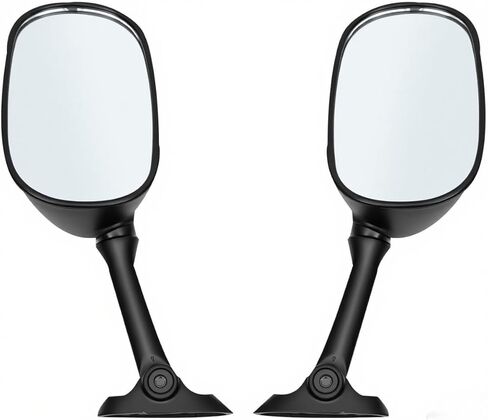 زوج مرآة الرؤية الخلفية السوداء مناسبة لسوزوكي GSXR1000 03-04 GSXR600 GSXR750 04-05 in Kuwait