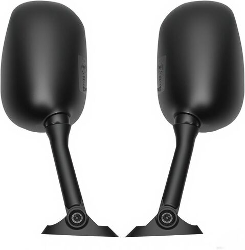 زوج مرآة الرؤية الخلفية السوداء مناسبة لسوزوكي GSXR1000 03-04 GSXR600 GSXR750 04-05 in Kuwait